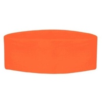 Boland stirnband Retro 17 cm Polyester orange