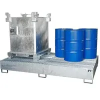 Bauer Südlohn Auffangwanne AW 1000-10F, feuerverzinkt