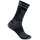 WrightSock Coolmesh II Crew Wandersocken 1 Paar Schwarz/Grau 46-49