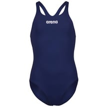 Arena Mädchen Girl's Team Swimsuit Swim Pro Solid Badeanzüge, Navy-white, 140