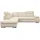 werk2 Ecksofa Alicante Cord L-Form 2-Sitzer Beige
