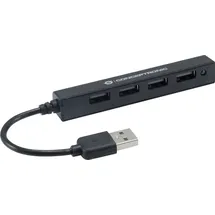 Conceptronic 3-Port USB-Hub, USB-A 2.0 [Stecker] HUBBIES05B