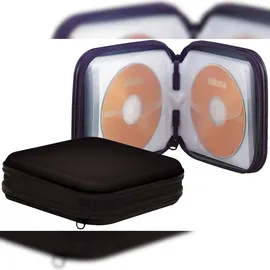 Q-Connect CD-Wallet für 24 CDs schwarz