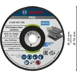 BOSCH Schruppscheiben Expert for Inox