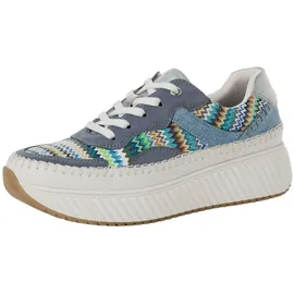 Marco Tozzi Sneaker Damen Blau/Weiß 39