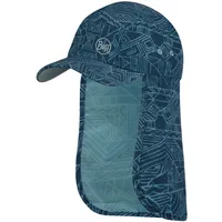 Buff Sahara Cap Night Blue Unisex Kinder