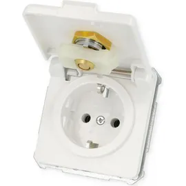 Elso Schuko-Steckdose 225064 Weiß 1 St.