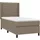 vidaXL Noor 100 x 200 cm Taupe