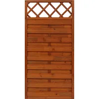 Andrewex Sichtschutzzaun Element Country 180 x 90 cm teak