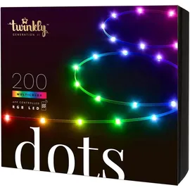 Twinkly Dots mit 200 LED, WLAN, IP44 Lichterketten RGB