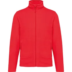 Umweltfreundliches Fleece Kariban ROT S