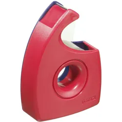 Tesa Easy Cut Handabroller, Blau, Dunkelrot