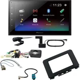 Pioneer DMH-A340DAB USB MP3 Digitalradio Einbauset für Suzuki Jimny GJ ab 2018