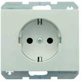 Berker SCHUKO-Steckdose pws/gl 47157009