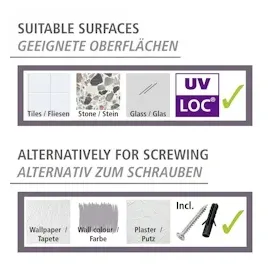 Wenko Toilettenpapierhalter Maribor