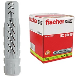 50 Stk. Fischer Universaldübel UX 10 x 60 - 77871