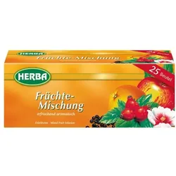 Herba Herba Früchtetee-Mischung Tassenportion, 25 Stück