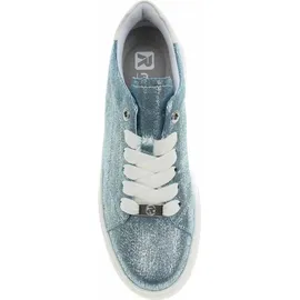 Rieker Plateau-Sneaker Blau 38