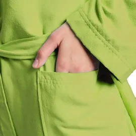 Arena Bademantel Compact Microfiber Robe 009034-610 L - Artic Lime-White - L