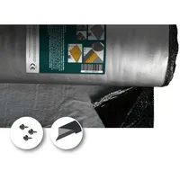 Alpholz Dacheindeckung KSK Selbstklebend Flach-& Pultdach mit Blendbretter 26m2