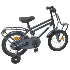 vidaXL Kinderfahrrad 14 Zoll grau