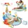 Fisher-Price 3-in-1 Kick & Sway Spieldecke mit sensorischen Spielzeugen zur Entwicklung von Neugeborenen