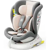 Tweety Plus DELUXE iSizePink Kindersitz mit 360 Grad drehbarem Isofix-System-BUF BOOF 0, 36 kg - Limette