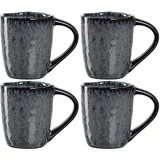 LEONARDO Matera Espressotassen 4er Set anthrazit