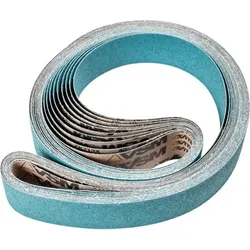 Zirkon Schleifband BA 75x2500mm Z40 für hohen Abtrag mit Bandschleifer