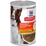 Hill's Science Plan Adult Perfect Digestion mit Huhn Hundefutter nass