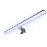 Kalb Material Für Möbel LED Spiegelleuchte neutralweiß Silber