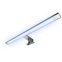 Kalb Material Für Möbel LED Spiegelleuchte neutralweiß Silber