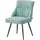 dubi möbel Esszimmerstuhl, Türkis, Textil, 49x83x62 cm, Esszimmer, Stühle, Esszimmerstühle, Vierfußstühle