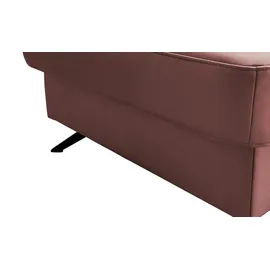 meinSofa Wohnlandschaft Leder lila