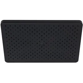 Kronenbach SUPRA 2.0 Kopfbrause 36 x 24 cm Wandmontage Schwarz Matt