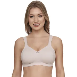 SUSA London Damen, Gr. 95, Cup C, beige (sand), Obermaterial: 76% Polyamid, 24% Elasthan, BHs Minimizer-BH