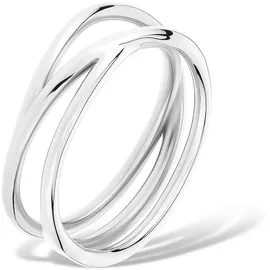 Liebeskind Berlin Ring LJ-1624-R-54 aus Edelstahl in Silber