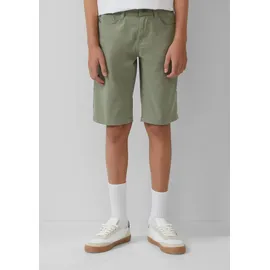 s.Oliver Bermuda Pete / Regular Fit / Mid Rise / Straight Leg - olive - 158/REG