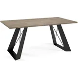 Feldmann-Wohnen Satis Grau Eiche 110 x 60 x 50 cm