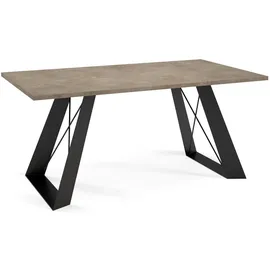 Feldmann-Wohnen Satis Grau Eiche 110 x 60 x 50 cm