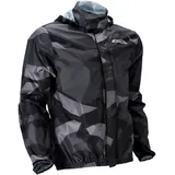 Acer Acerbis X-Dry Regenjacke - Schwarz/Dunkelgrau/Grau - L