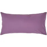 Homescapes - Kopfkissenbezug Fadendichte 200 Traube lila, 40 X 80 cm