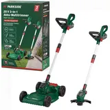 Parkside Akku-Rasentrimmer 20 V 3in1-Akku -Rasen - Multitrimmer PAMT 20-Li ohne Akku, Ladegerät
