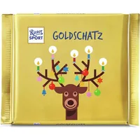 Ritter Sport Goldschatz mit leckerem und edlem Trinitario Kakao 145g