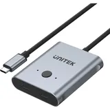 UNITEK D1078A (USB-C, 3 Ports), Dockingstation + USB Hub, Schwarz