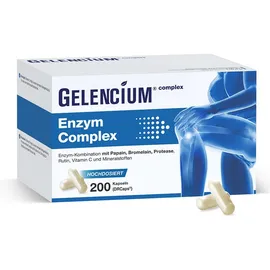GELENCIUM Enzym Complex hochdosiert mit Bromelain 200 St.