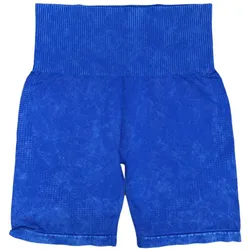 YOU DO YOU Damen Radhose Trainingshose stylische kurze Sport-Hose Yoga-Mode 904961 Blau - XS
