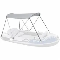 Intex Sonnenschutz 68600 160x142 cm Aluminium Grau