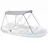 Intex Sonnenschutz 68600 160x142 cm Aluminium Grau