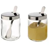 APS Vorratsdosen-Set transparent 0,7 l, 1 Set